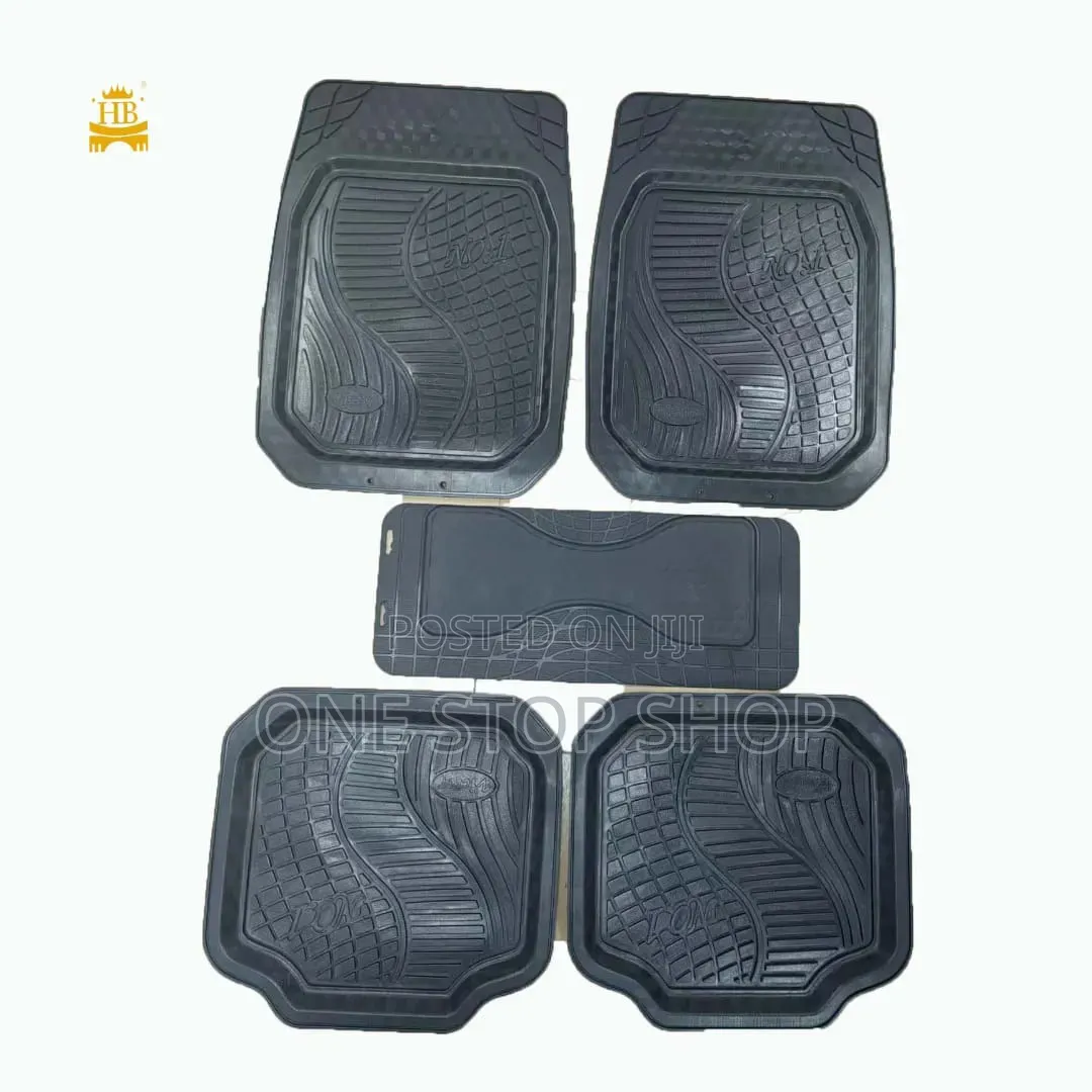 Maximum Interior Floor Car Floor No1 Black Mat Set