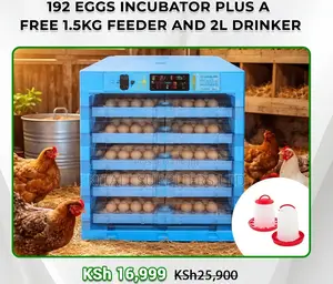 192 Egg Automatic Egg Incubator