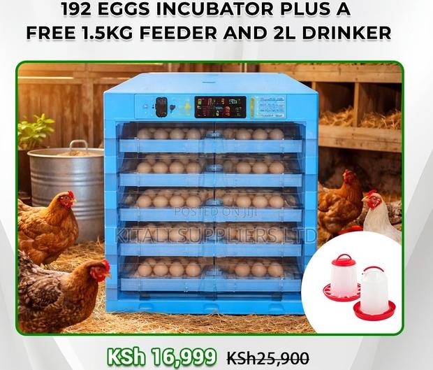 192 Egg Automatic Egg Incubator