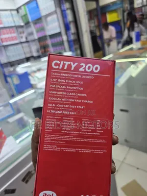 New Itel City 200 128 GB Black