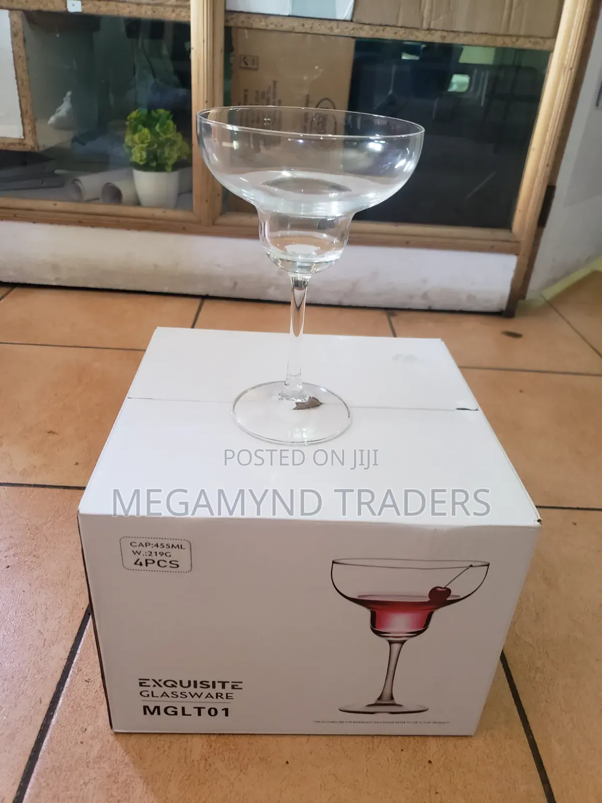455ml Margarita Cocktails Glass 6pc / 6pc Big Cocktail Glasses 455ml