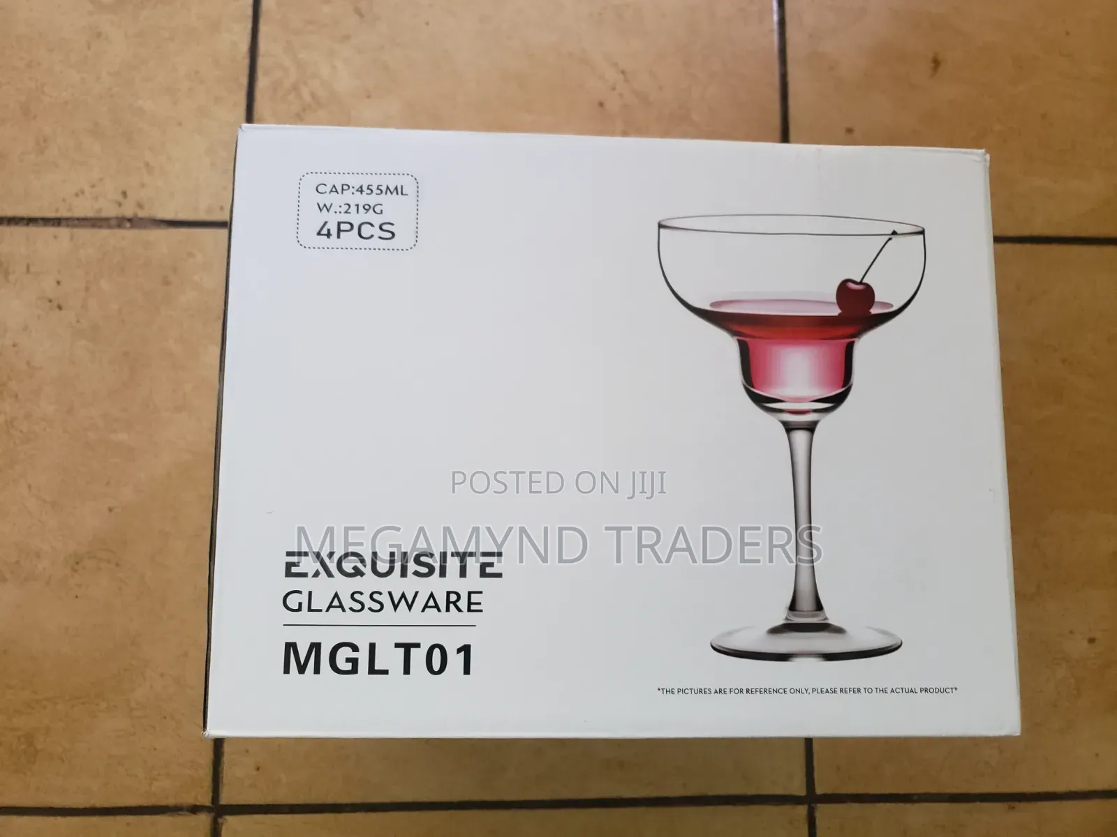 455ml Margarita Cocktails Glass 6pc / 6pc Big Cocktail Glasses 455ml