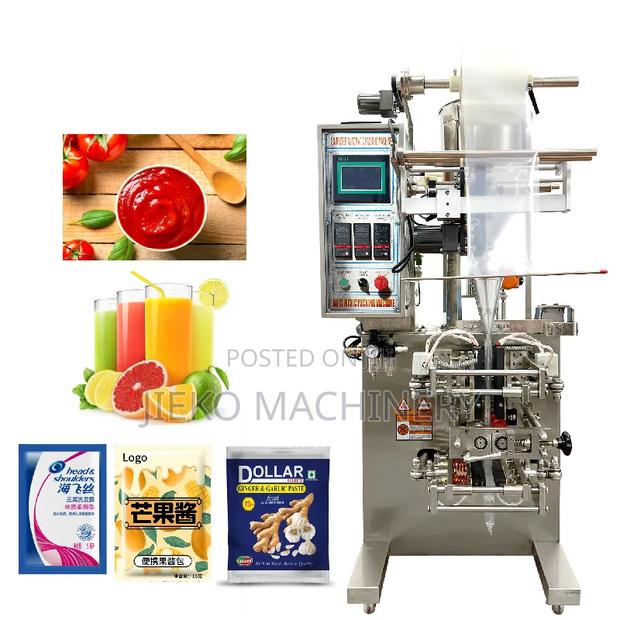 Four-Side Sealing Liquid/Sauce Packing Machine | High-Speed Automated