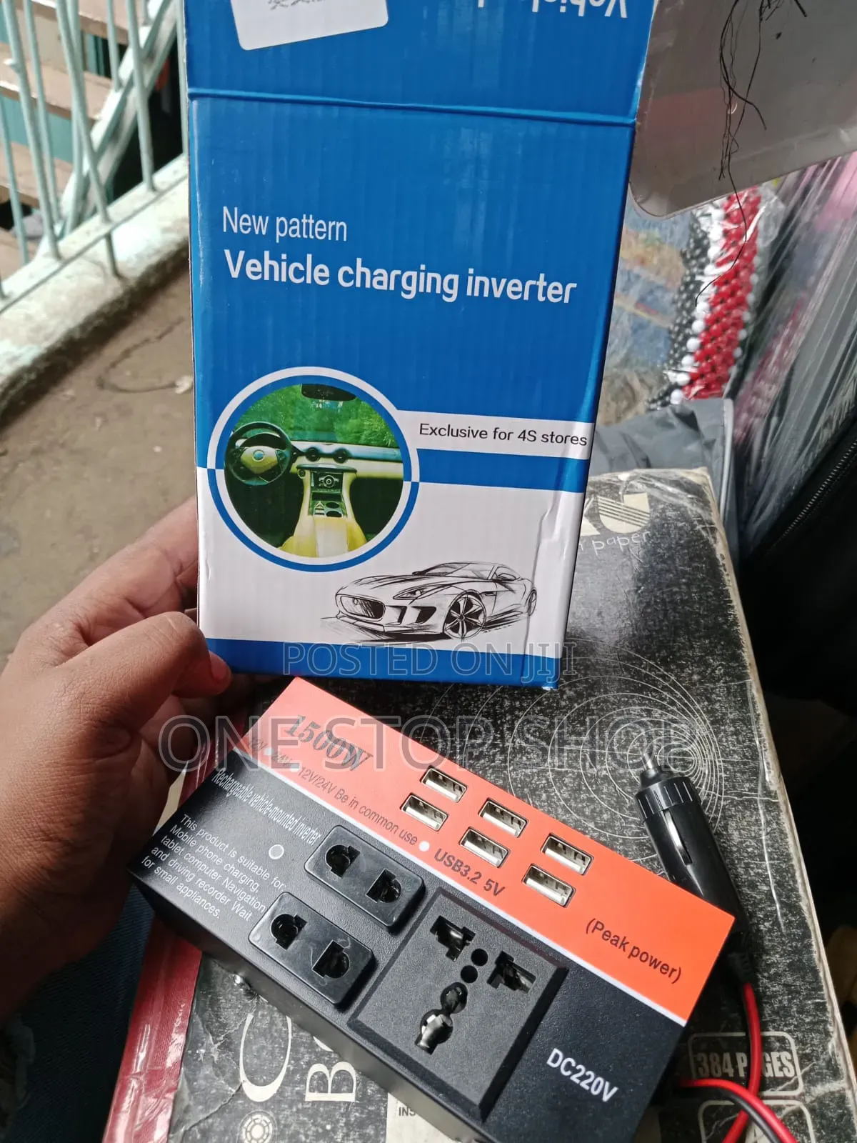 1500w Peak Power Ac Outlet And Usb Charging Ports Inverter