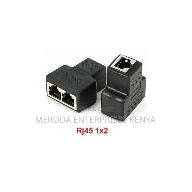 Rj45 to 2x Rj45 Splitter, 2-Port Lan Network Switch // Rj45 1 to 2