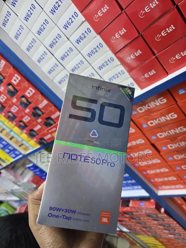 New Infinix Note 50 Pro 256 GB Black
