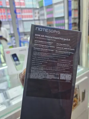 New Infinix Note 50 Pro 256 GB Black