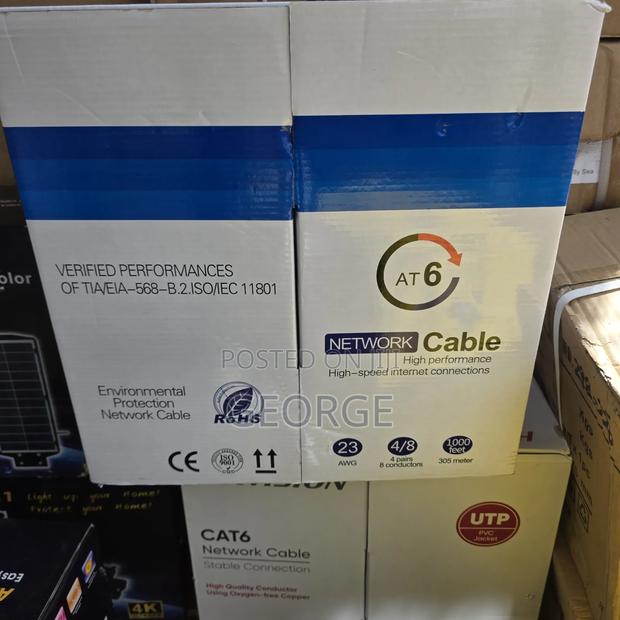 Glink Indoor Network Cable Cat6 305 Meter Roll - main view