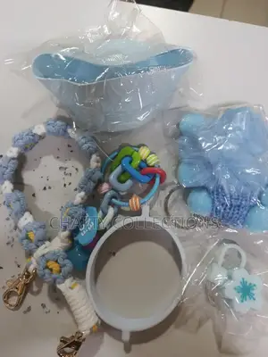 5 in 1 Light Blue Stanley Mug Accessories
