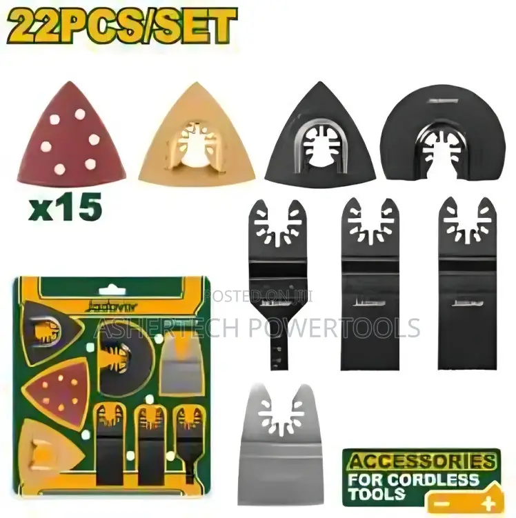 Jadever Jdma9417 Multi Tool Blade Set22pcs/Set