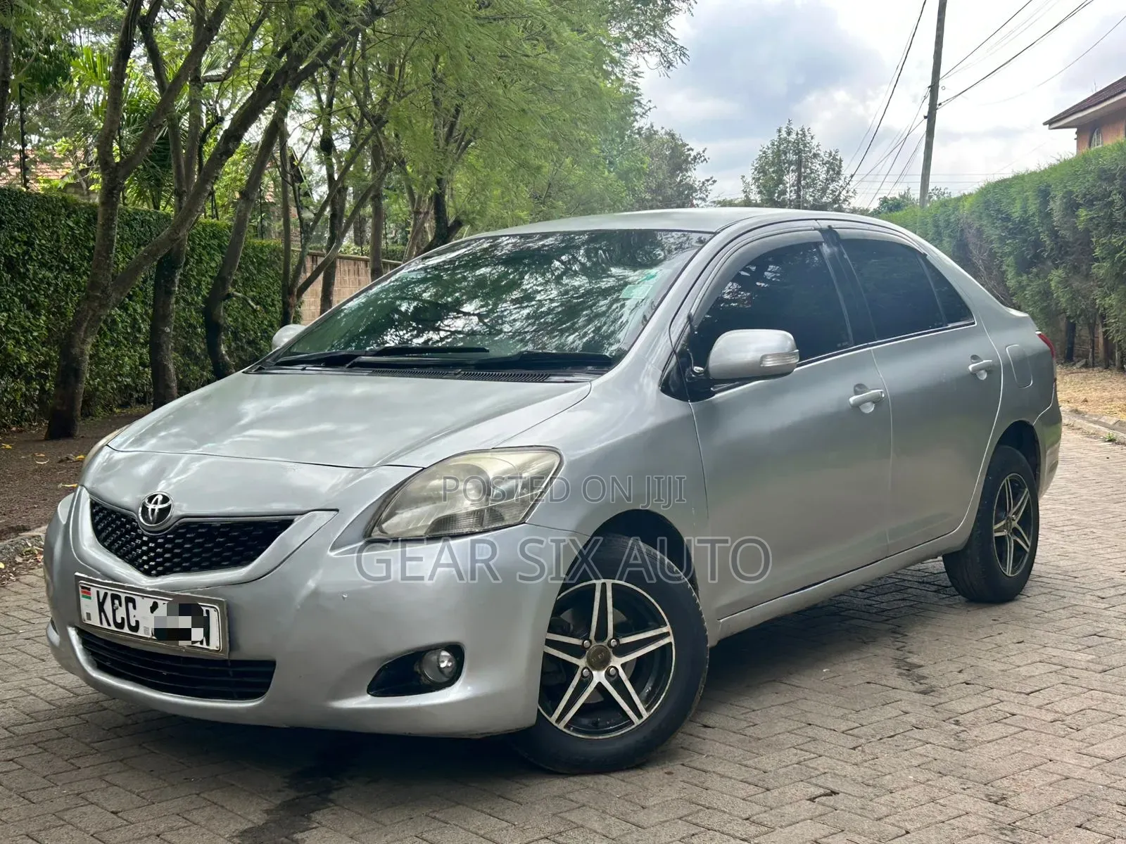 Toyota Belta 2008 Silver