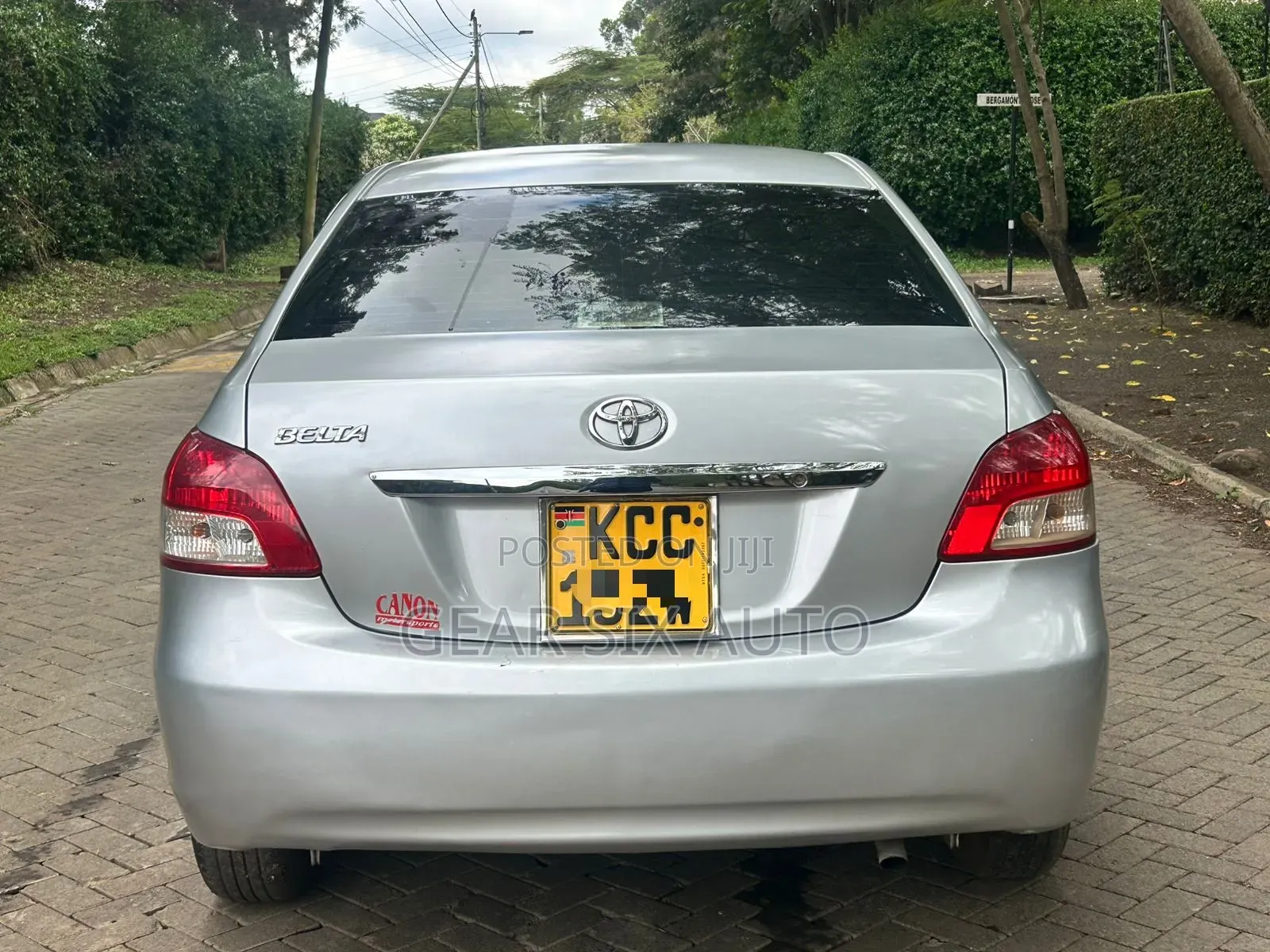 Toyota Belta 2008 Silver
