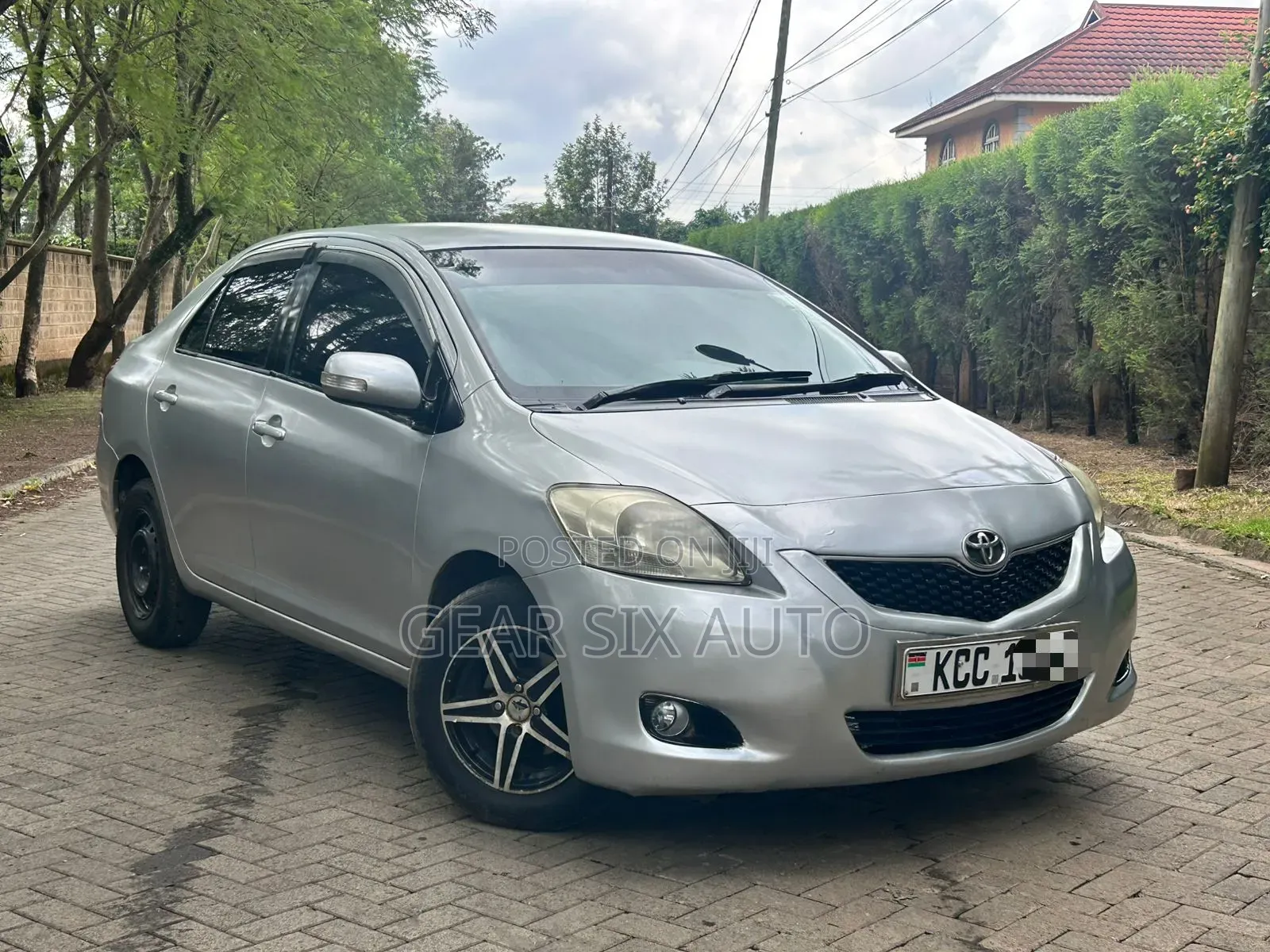 Toyota Belta 2008 Silver