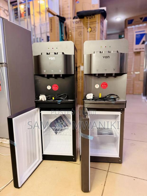 Von Water Dispenser With Condenser Electric Cooling With Cabinet