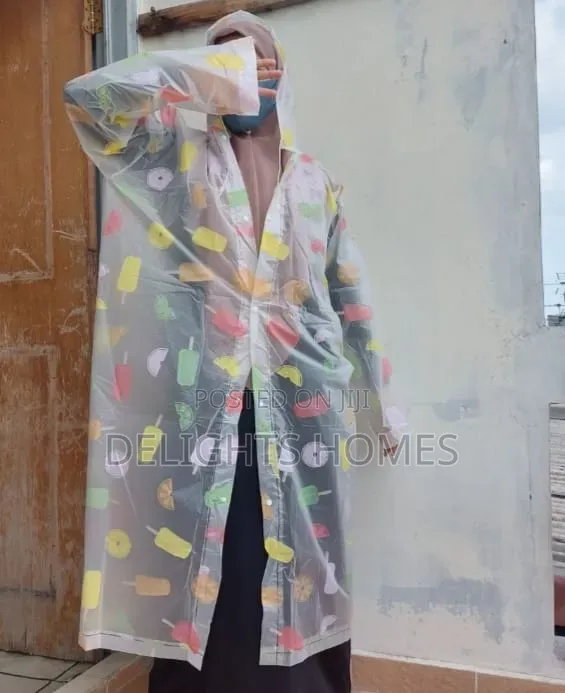 Full Print/ Floral Rain Coats