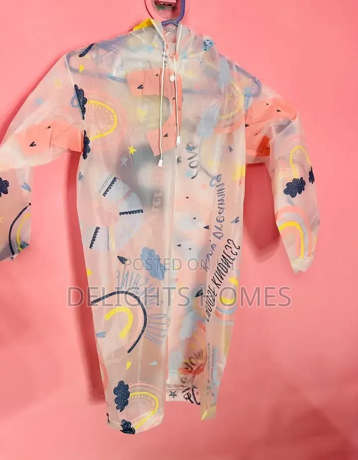 Full Print/ Floral Rain Coats