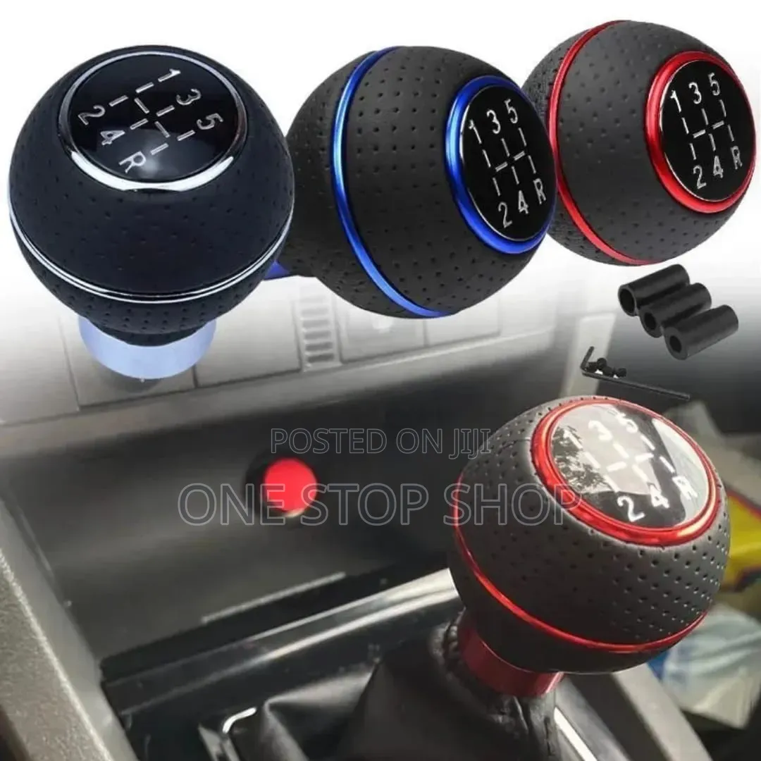 Circular Shape 5 Speed Classy Look Gear Shift Knob