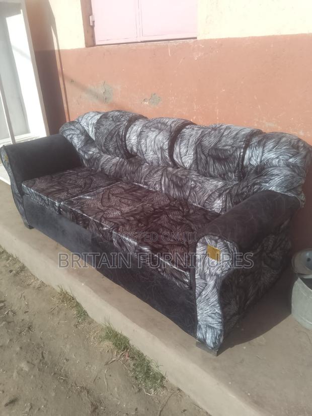 Grey Permanent Sofa Seat