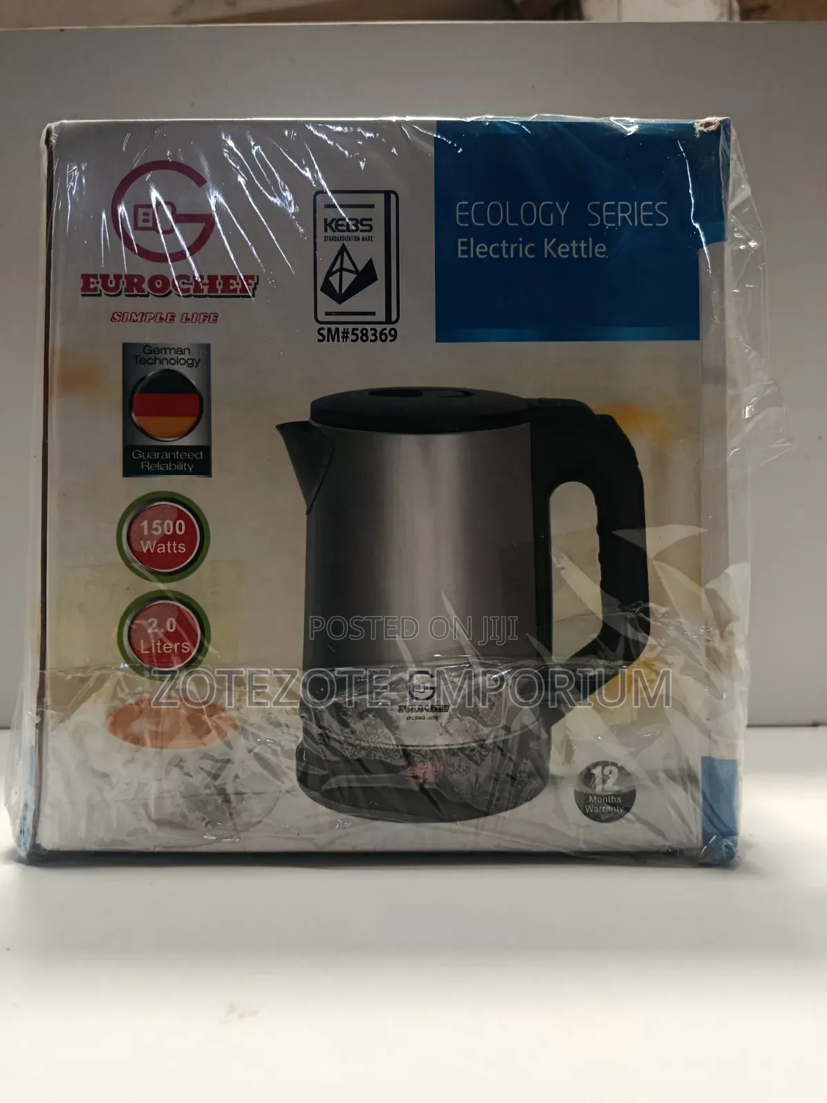 Eurochef Ec- 2 Litre Electric Kettle