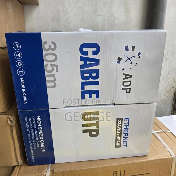 Adp Cat6 Indoor Cable 305m High Speed Ethernet Cable