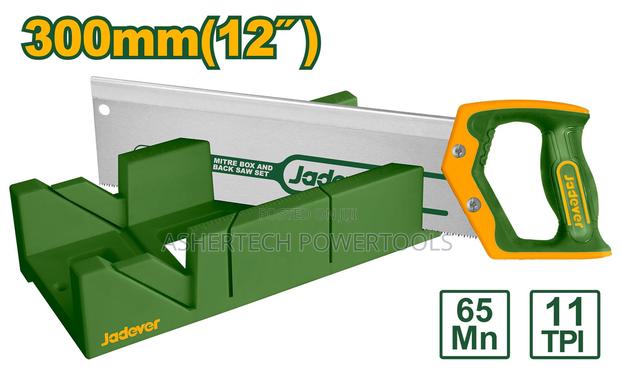 Jadever Jdhw2112 Mitre Box and Back Saw Set