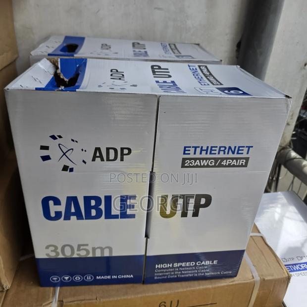 Cat6 Indoor Cable 305m High Speed Ethernet Cable