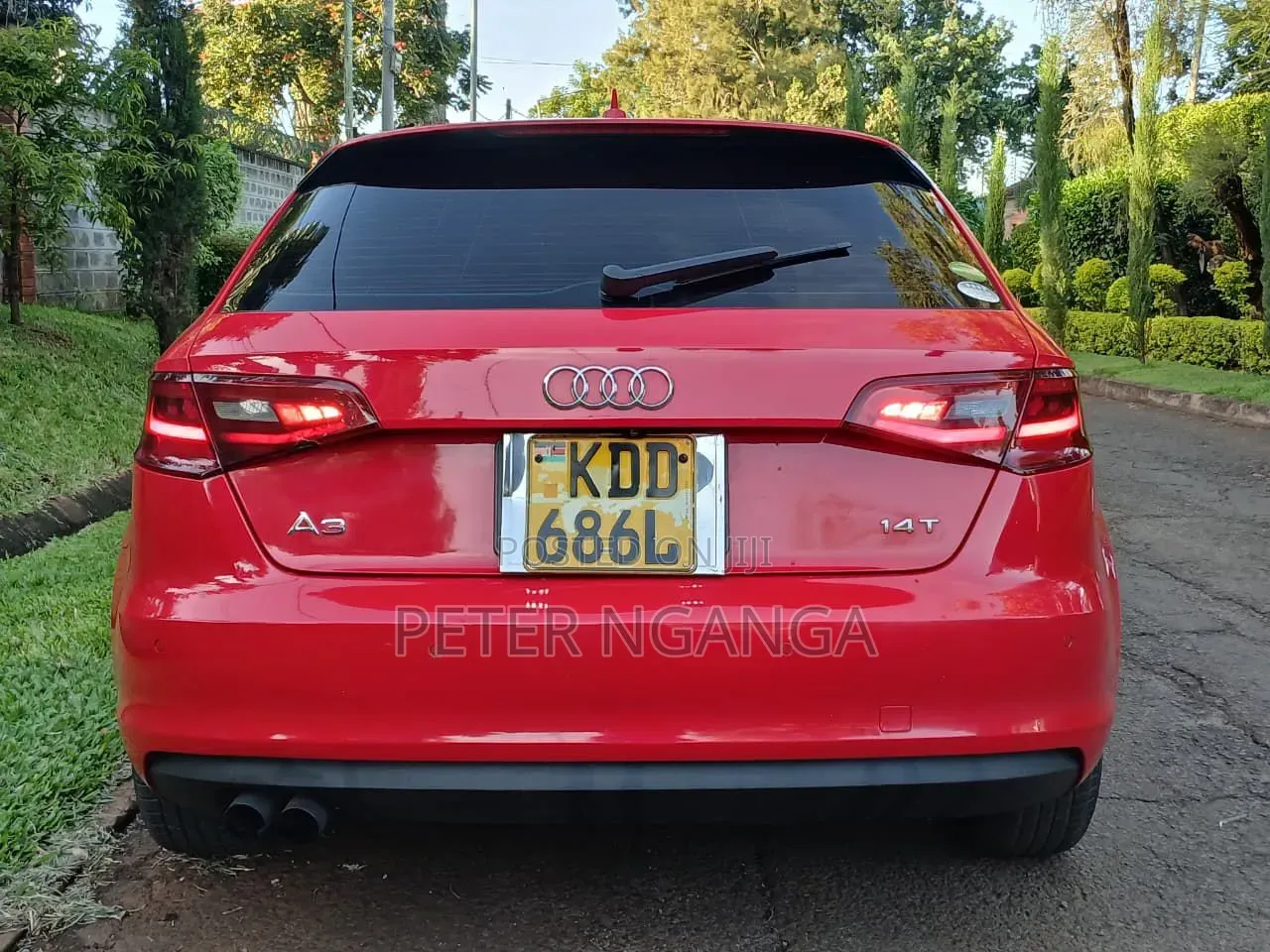 Audi A3 2014 Red