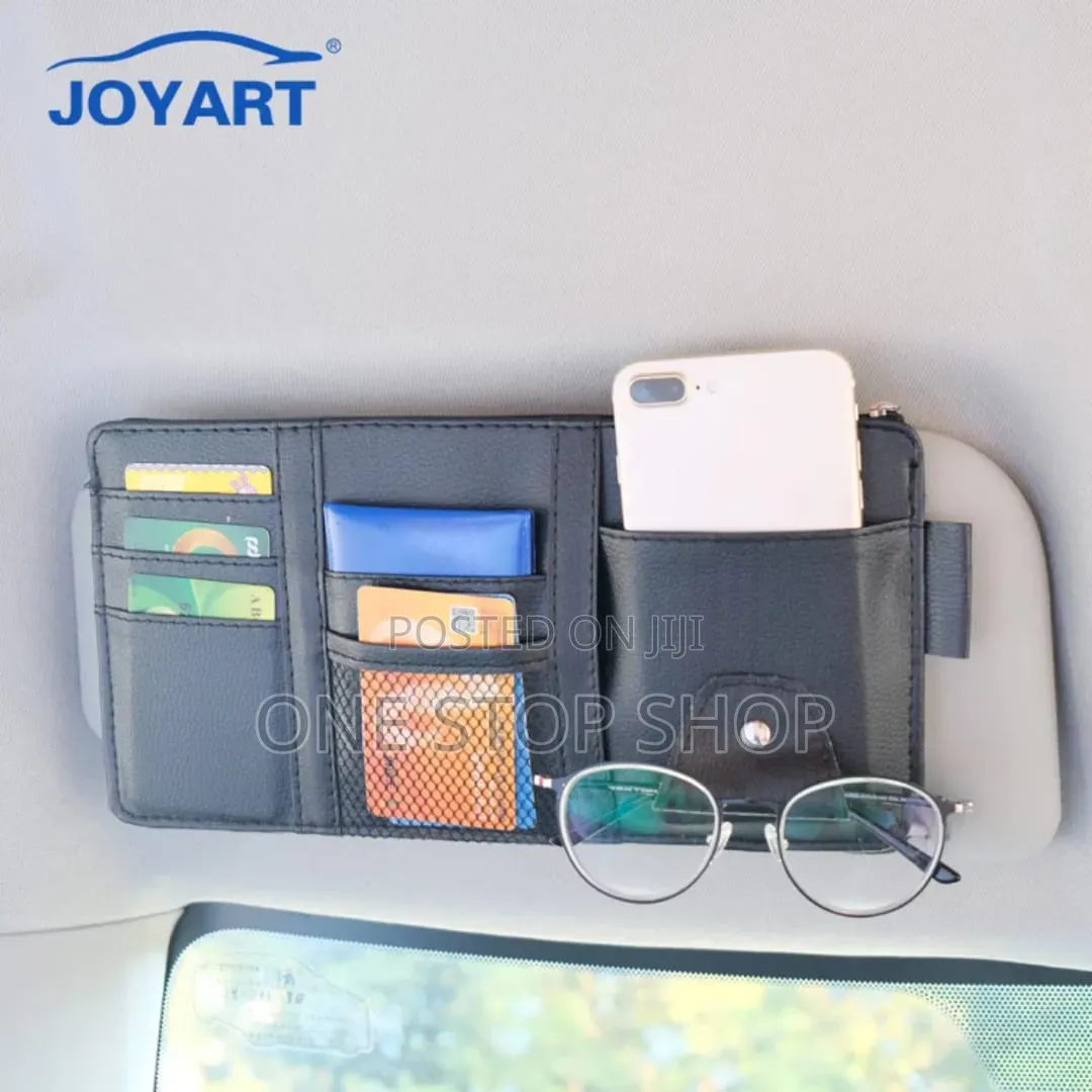 Durable Pu Leather Multiple Pockets Card Organizer