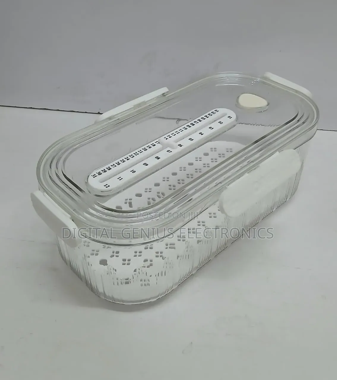 Timekeeping Stackable Fridge /Storage Organizer