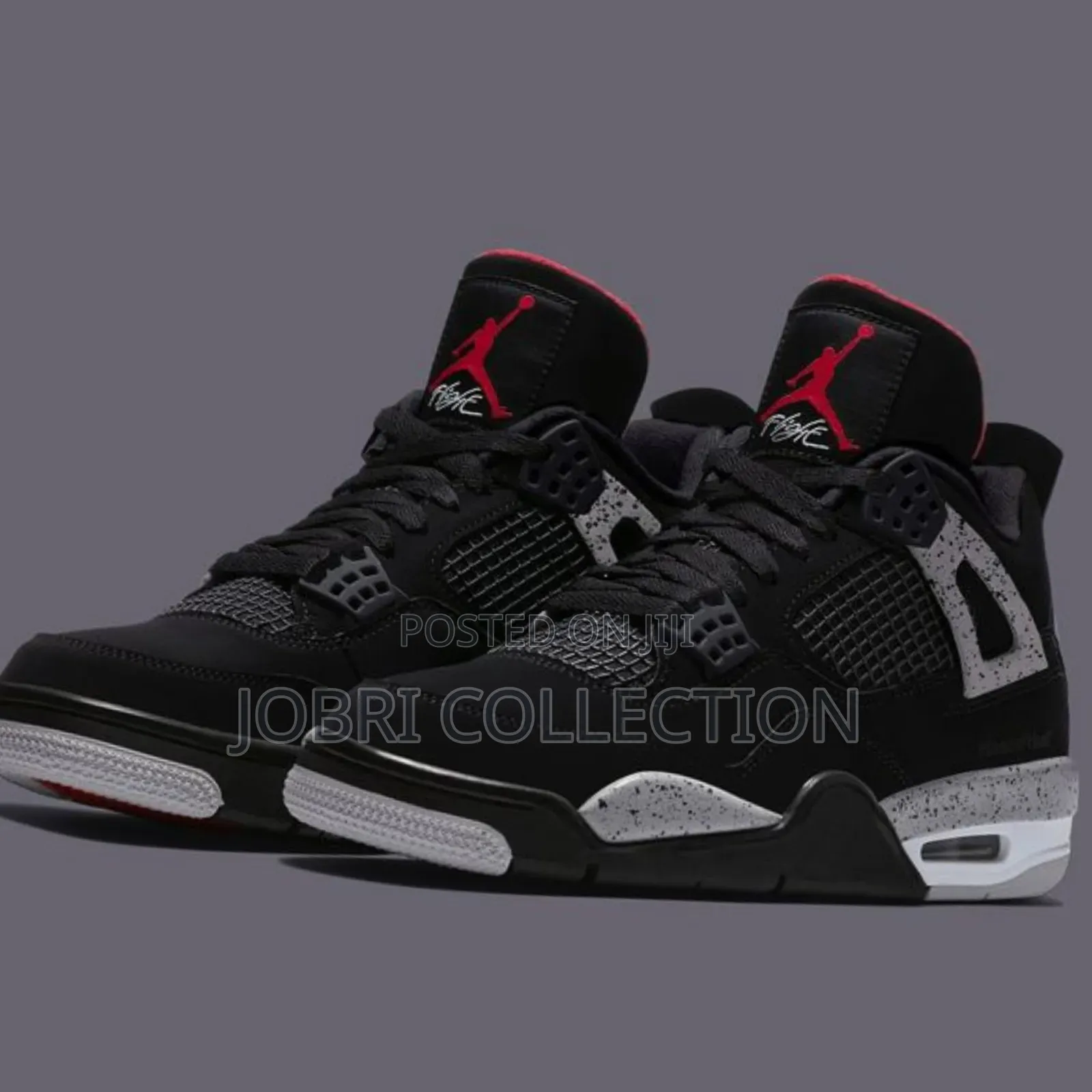Air Jordan 4 Retro Black Cement Sneakers