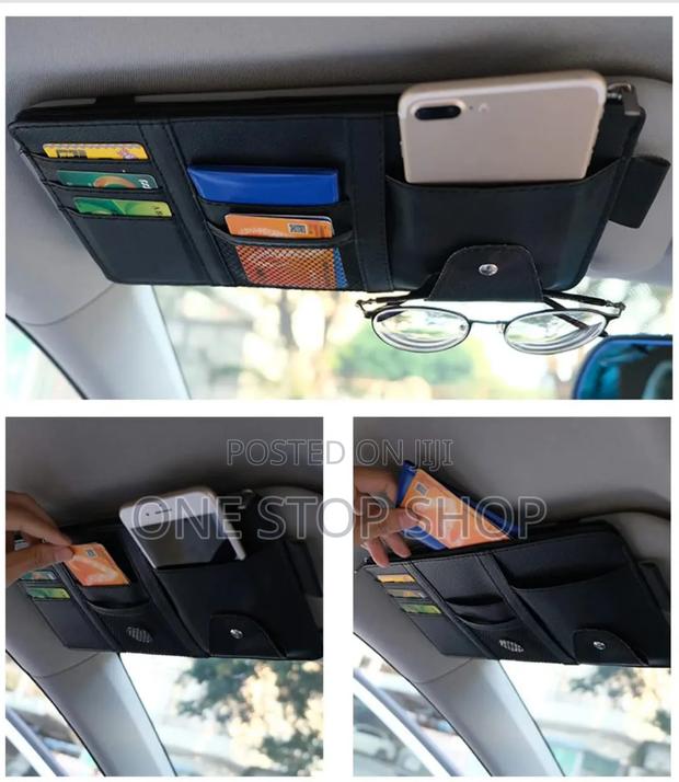 Car Sun Visor Organizer Registration And Documents Holder