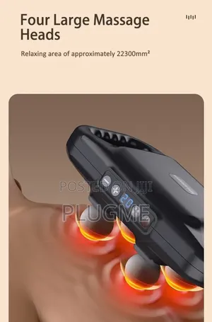 Powerful Four Heads Deep Tissue Massager