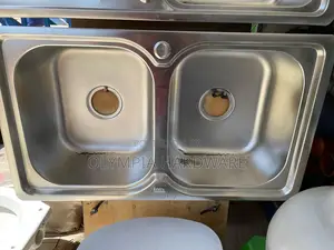 Kitchen Sink Double Bowl 78x43cm