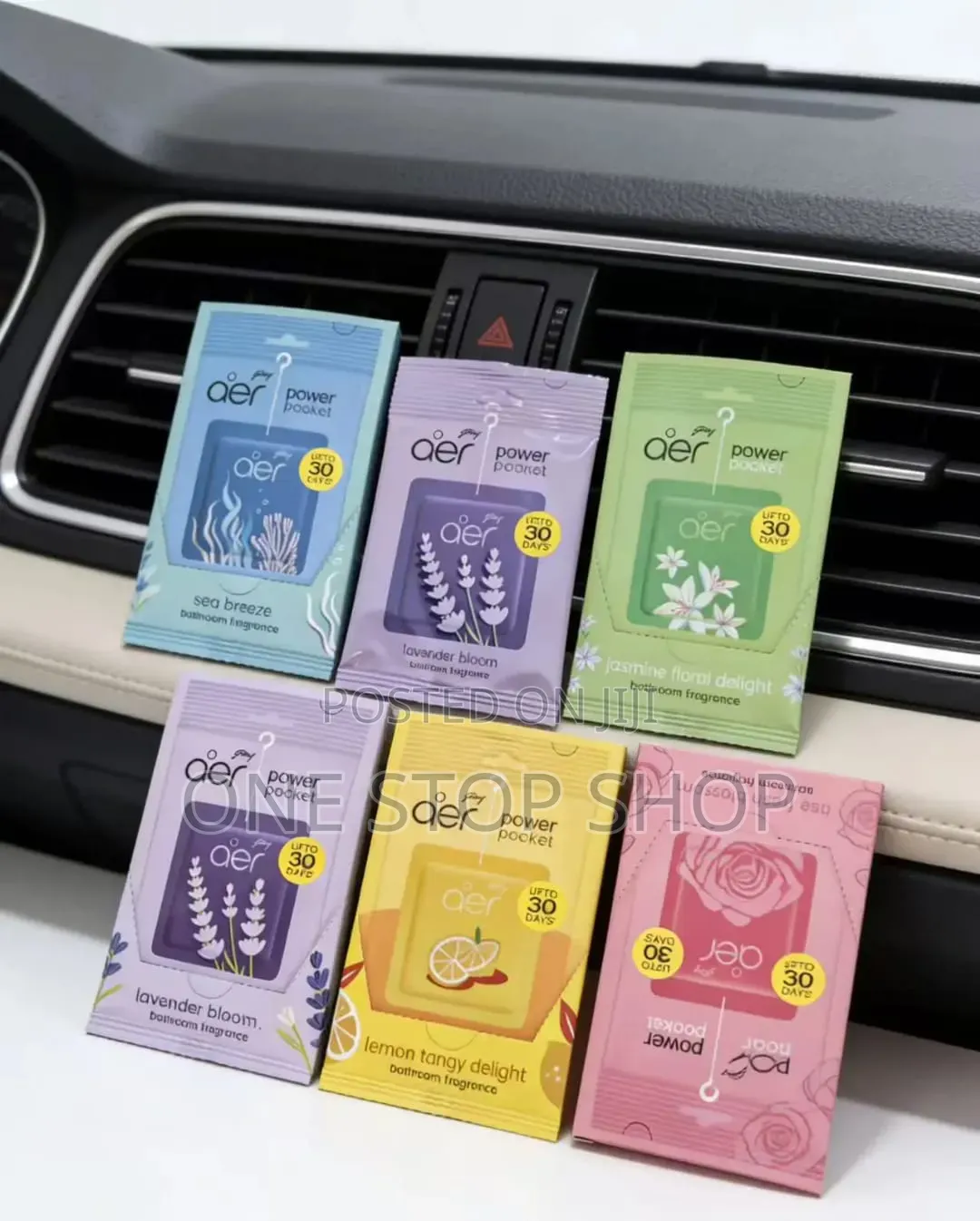 6pc Aerpower Pocket Gel Based Air Freshener
