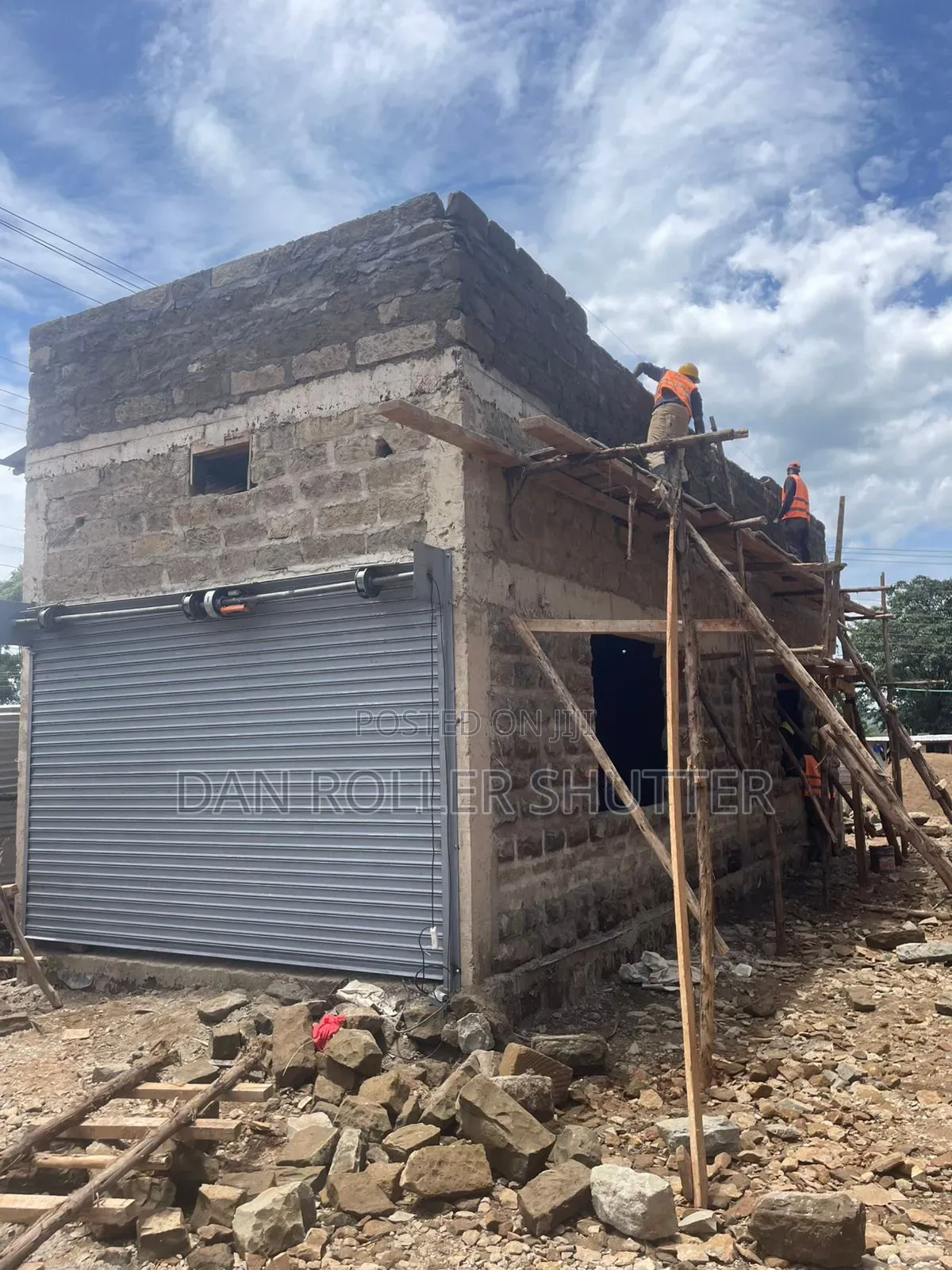 Remote Controlled Roller Shutter Door