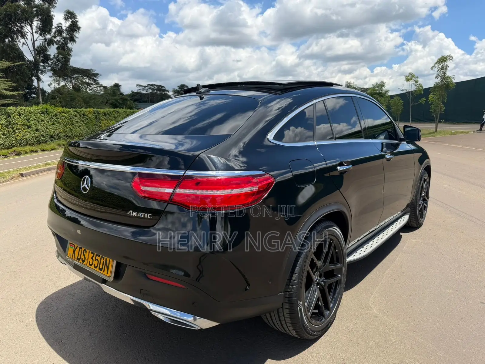 Mercedes-Benz GLE-Class 2016 Black