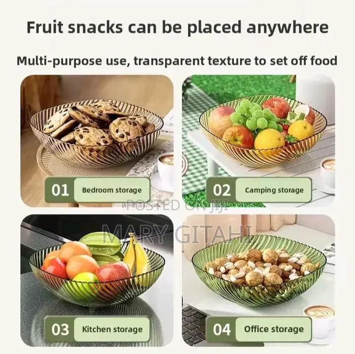 High-Quality Melamine Fruits Platter / Salad Bowl.*
