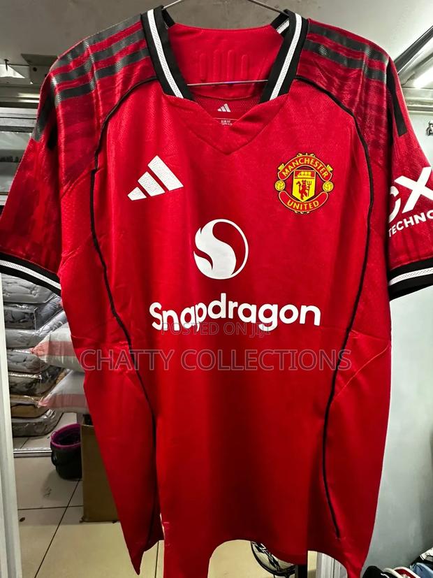 Original Unisex Manchester United Red Jersey Small to 2xl Size - main view
