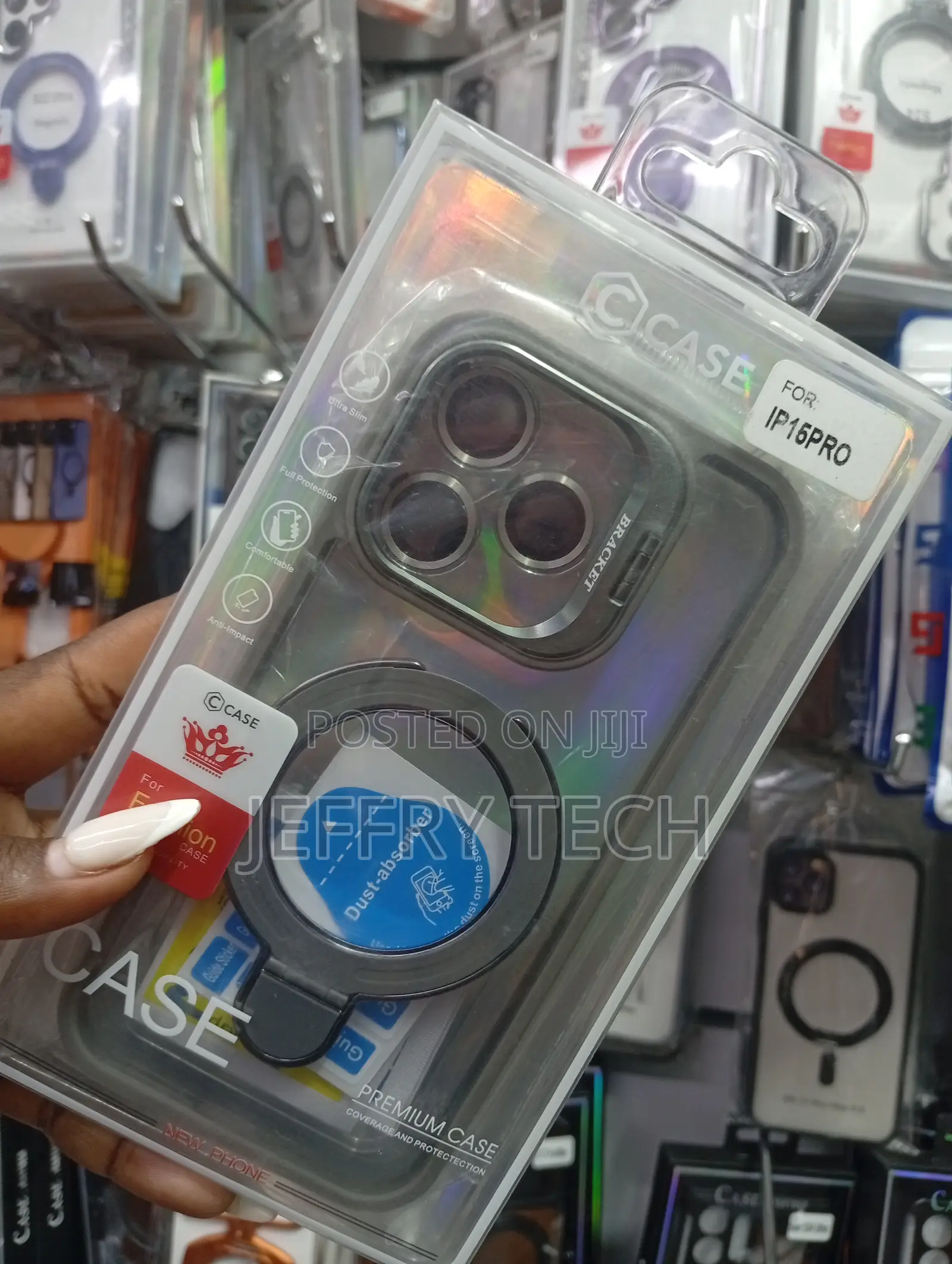 Brand Protective Phone Case Designed for the Apple iPhone 16 Pro.