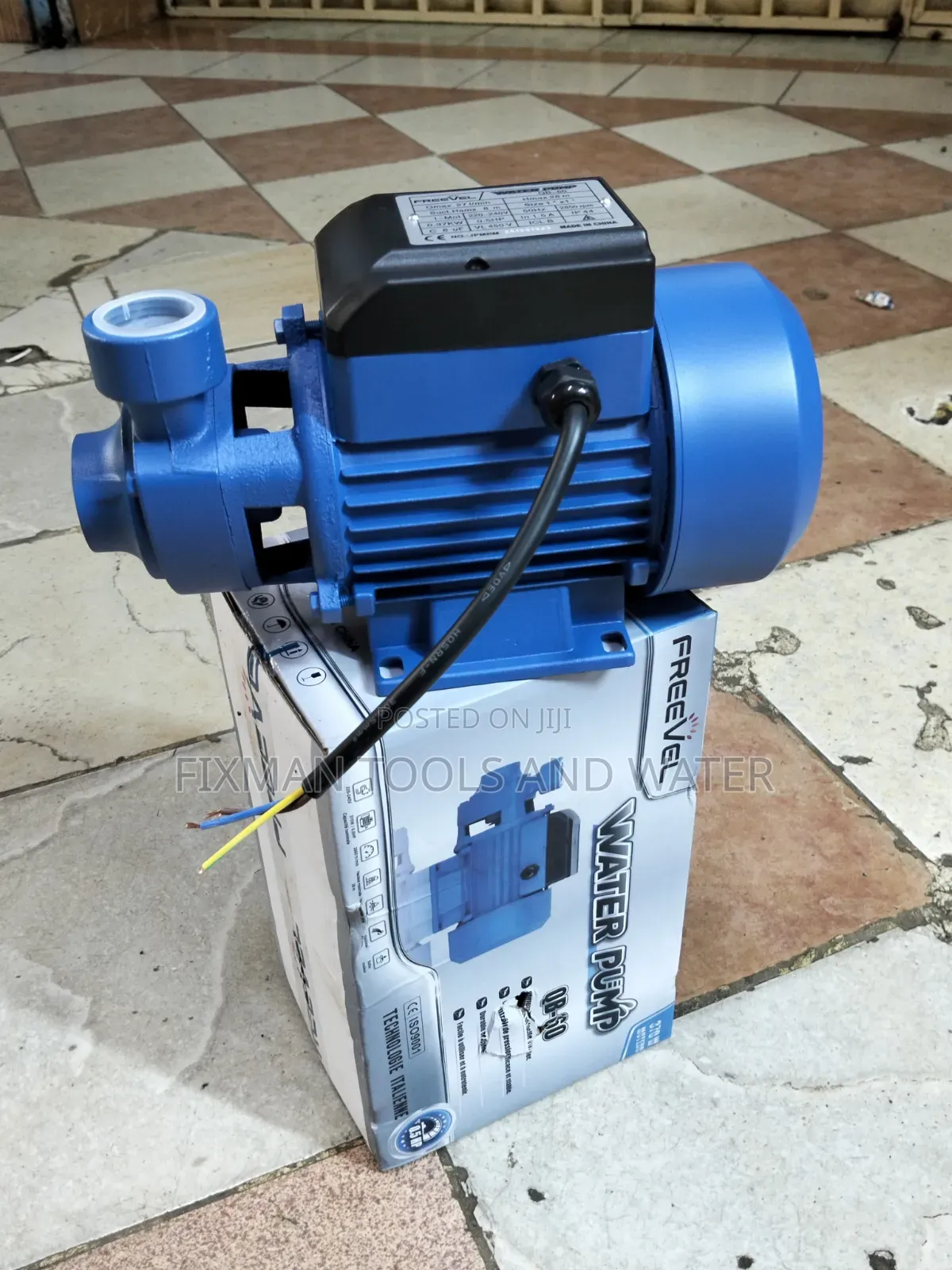 Freevel Booster Water Pump 0.5 Hp 30m Height for Water Supply