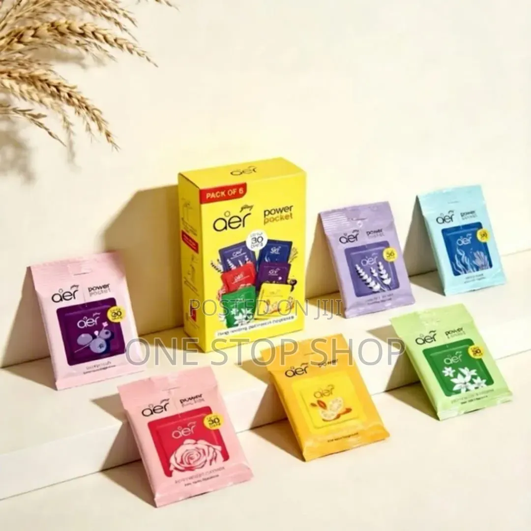 6pc Unique Power Gel Technology Hanging Multipurpose Air Freshener
