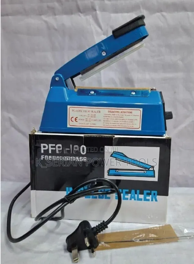 Paper Heat Sealing Machine 100mm/Plastic Impulse Sealer
