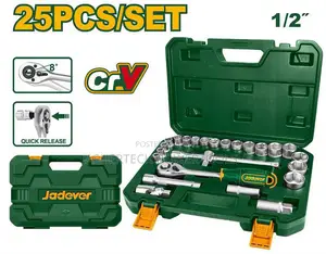 Jadever Jdst2d25 25 PCS 1/2" Socket Set