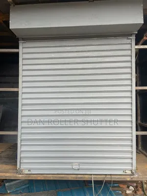 Motorized Security Shop Door – Protects