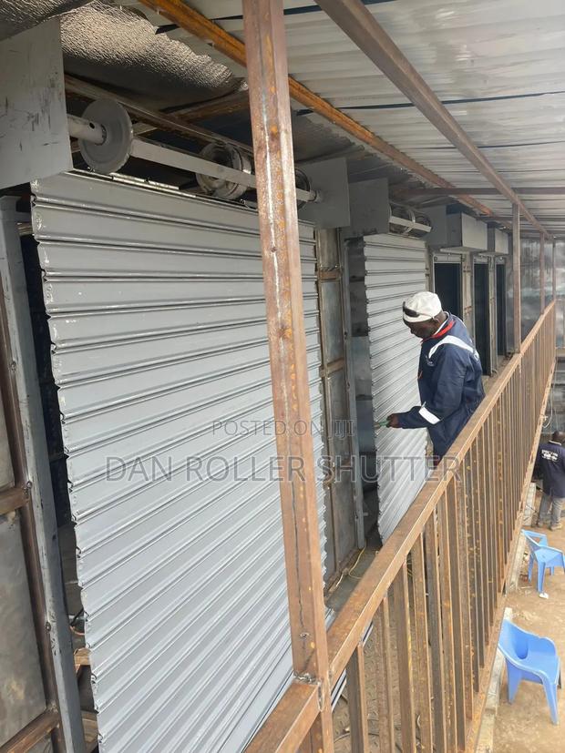 Electric Security Warehouse Door – - main view