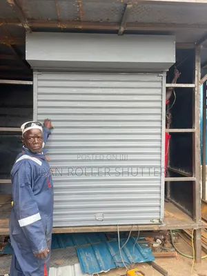 Electric Security Warehouse Door –