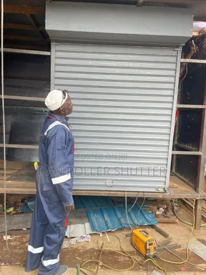 Electric Security Warehouse Door –