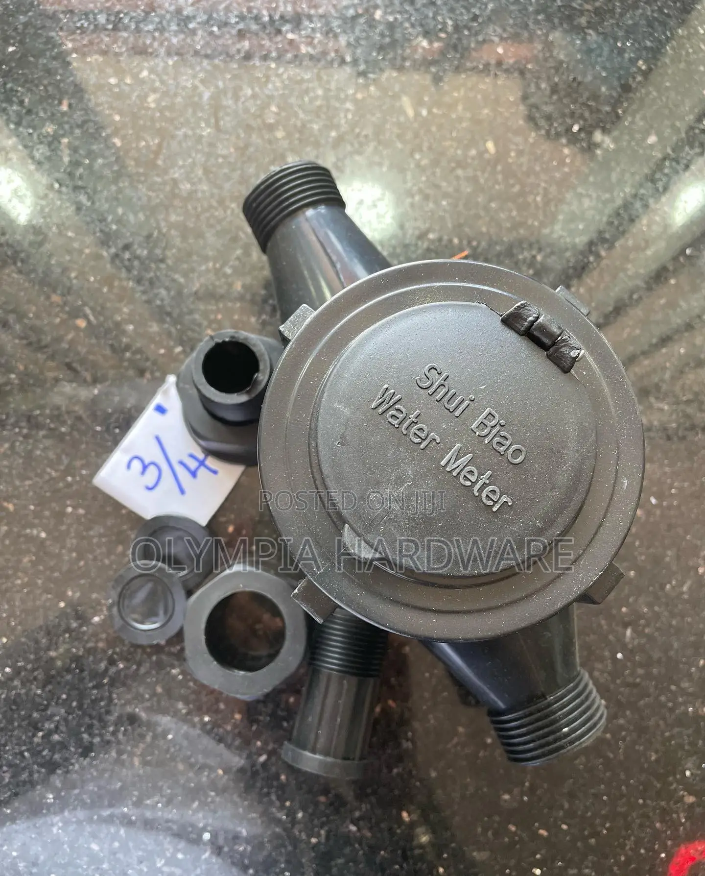 Water Meter Plastic 3/4