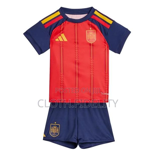 Spain Home Kids World Cup Jersey 2026. - thumbnail 2