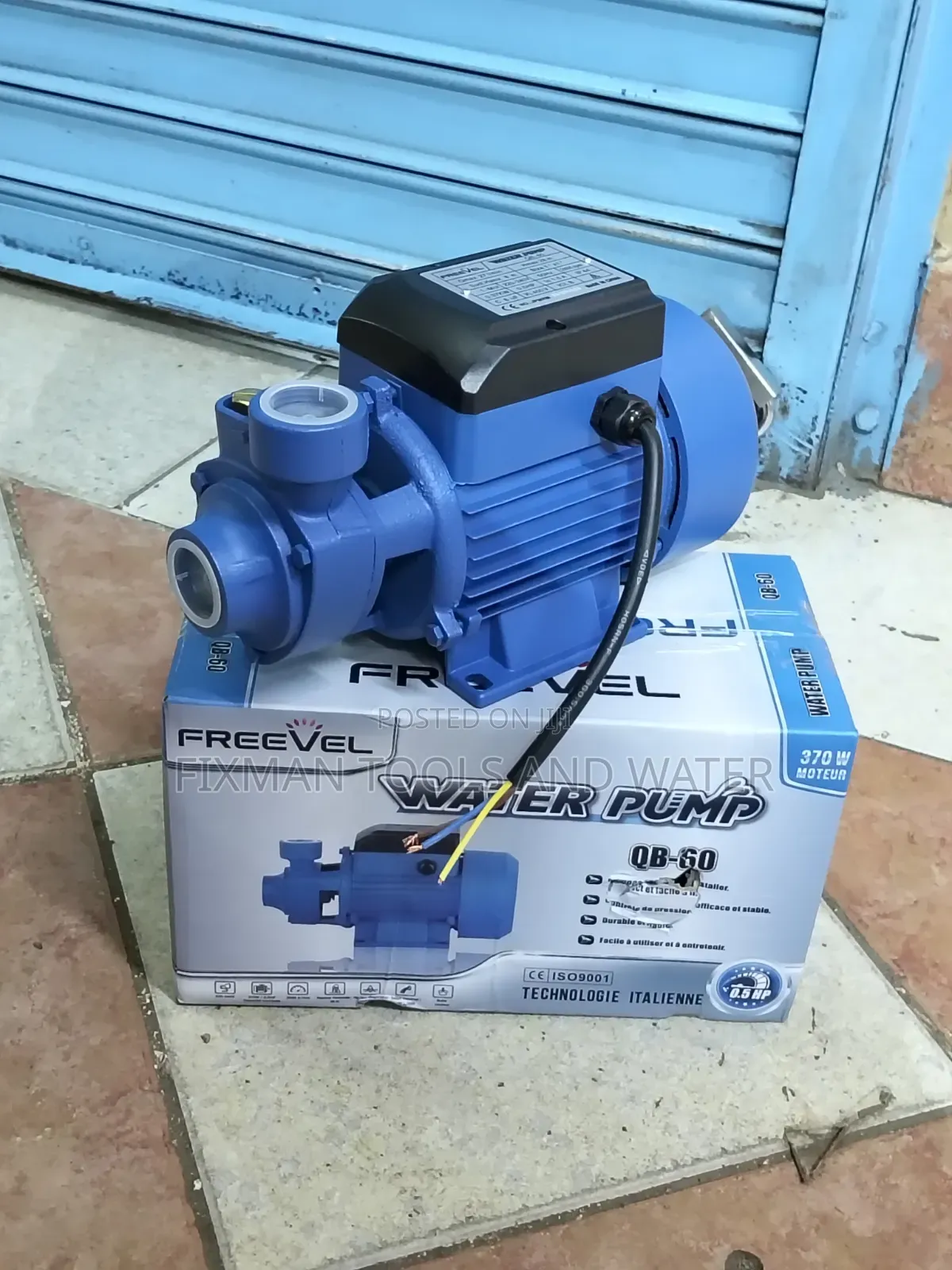 Top Rift Freevel Water Pump 0.5 Hp 30m Domestic and Apartments Supply